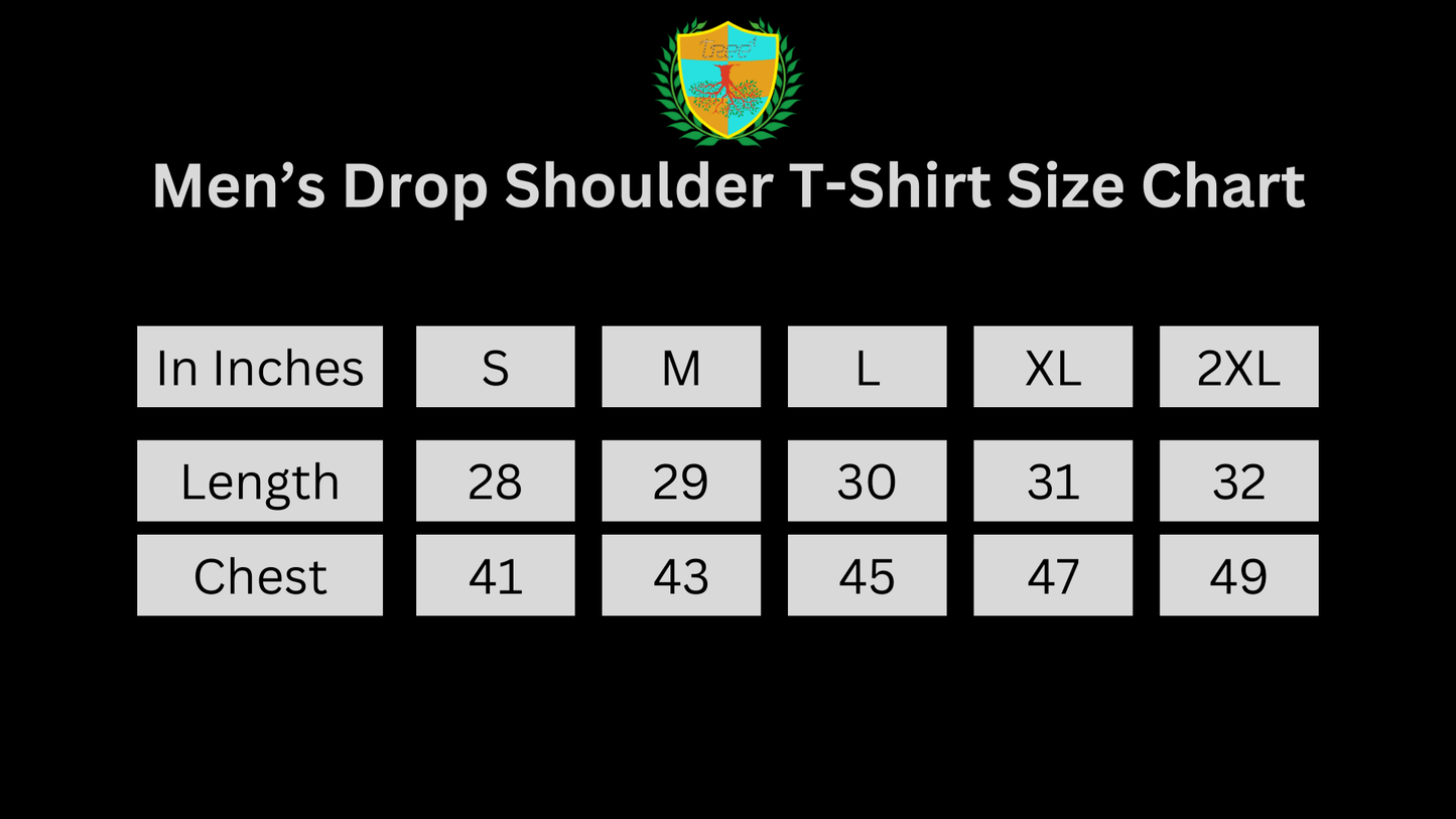 treeInverse drop shoulder white T-Shirt with brand graphic