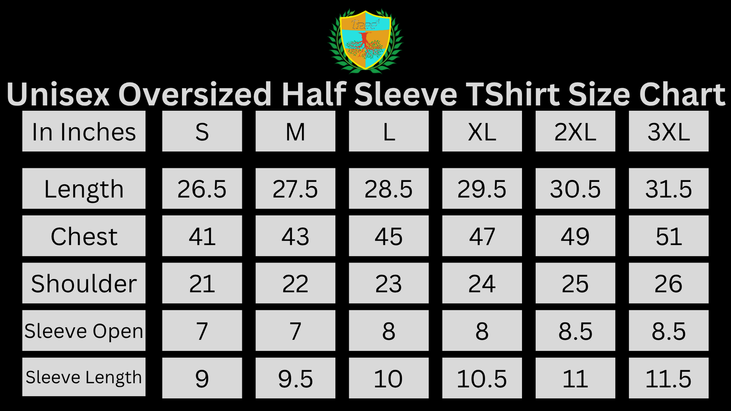 treeInverse oversized plain cotton baby blue shirt