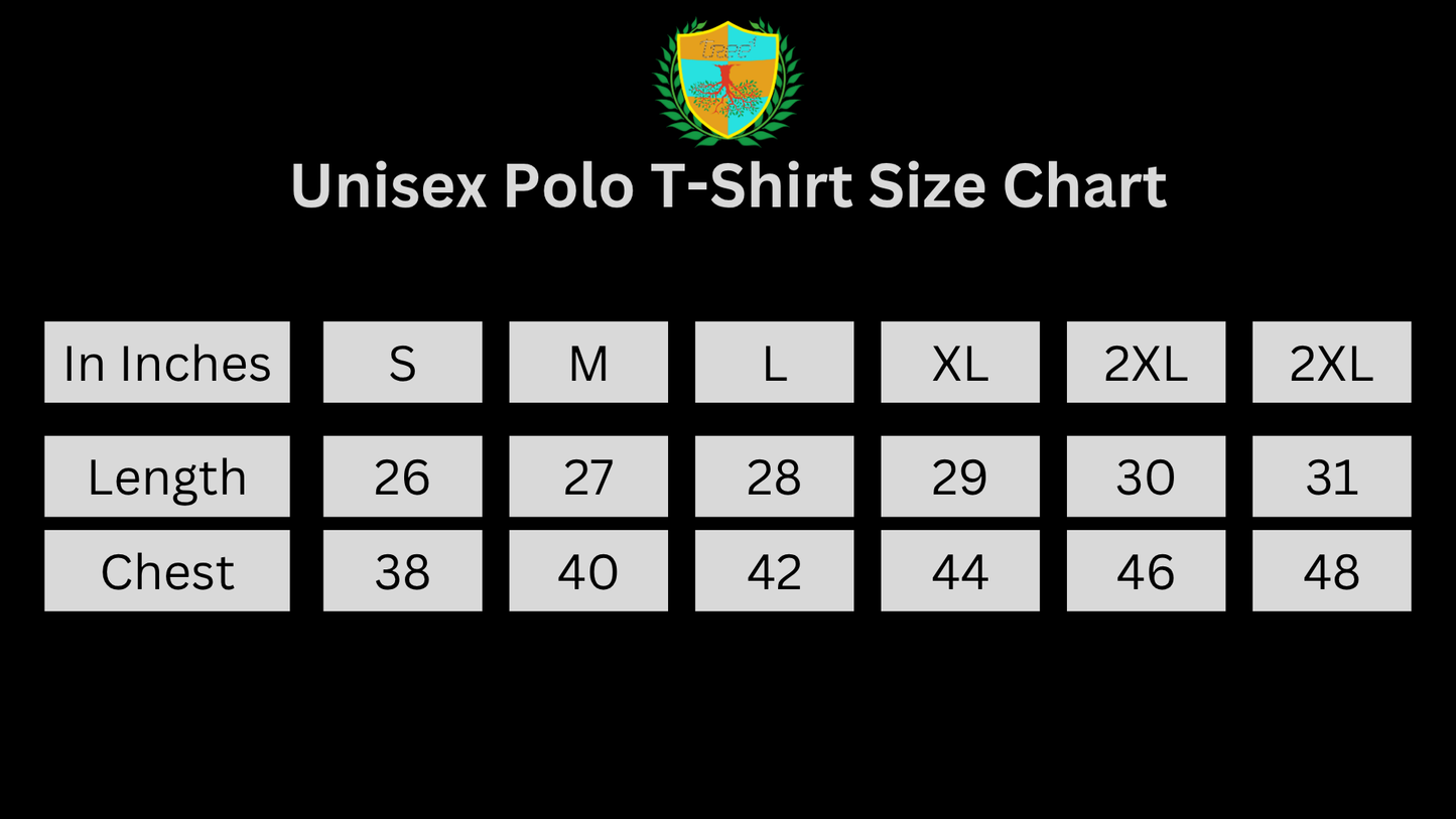 treeinverse Men's Polo T-Shirt Embroidery Logo